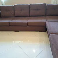 یک ست مبلمان راحتی ۷ نفره،پارچه ترک