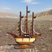 **ساخت کشتی بادبانی دکوری چوبی**|اسباب‌‌بازی|مشهد, عیدگاه|دیوار