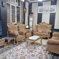 .مبل سلطنتی ۷ نفره..مبل ال ۶ نفره نو