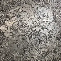 سینی نقره عیار ۸۴۰ اثر استاد نصرالله پروش اصفهان