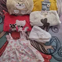 لباس دخترانه 1 تا 2سال و نیم