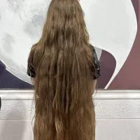 موهای خام ورنگ شده