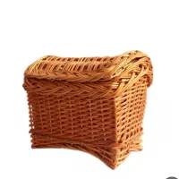 صندوقچه حصیری کوچک|کلکسیون اشیاء عتیقه|همدان, |دیوار