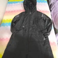 کاپشن استین چرم  ضد اب استردار داخل پشم شیشه