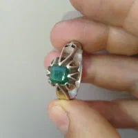 انگشتر زمرد|جواهرات|خمینی‌شهر, |دیوار