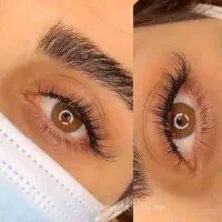 کاشت مژه و لیفت لیمنت مژه ابر