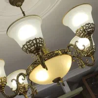 لوستر|لوستر و چراغ آویز|گرمدره, |دیوار