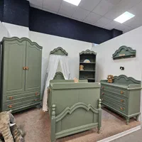سرویس چوب مدل پرنس(کد۱۱۷)کمدوبوفه سیسمونی