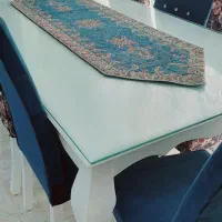مبل راحتی نهارخوری ۸ نفره و بوفه بسیار تمیز و مرتب|مبلمان خانگی و میز عسلی|تهران, پرستار|دیوار
