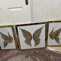 تابلو آینه کاری شده نو ۳تایی