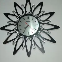 ساعت دیواری چوبی 55سانتی