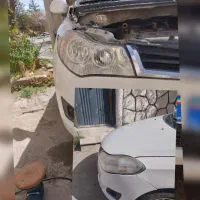 شفاف‌سازی چراغ تعویض طلق  جرم گیری شیشه جلو