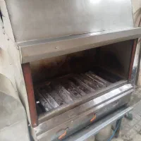 منقل یک متری با هود و سه شعله