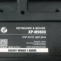 فروش کیبورد گیمر XP M9800 در حد نو|قطعات و لوازم جانبی رایانه|باغستان, |دیوار