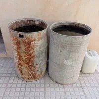 دو عدد بشکه جهت ساخت وساز|مصالح و تجهیزات ساختمان|تاکستان, |دیوار