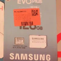 رم SD 128 سامسونگ اورجینال آکبند EVO plus