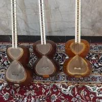 فروش سه عدد تار به قیمت ۴۵ و ۲۰ و۱۳ و۴۵تار کلهر