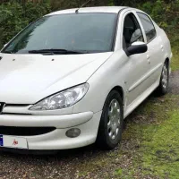 پژو ۲۰۶ اس دی موتور بزرگ وی ۸ شاسی سالم|خودرو سواری و وانت|رشت, فلسطین|دیوار