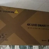 کارتن تلویزیون ۶۵ اینچ ایکس ویژن با یونولیت نو نو