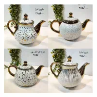 قوری پیرکس شیشه ای چینی مدل کدو کتری قوری|قوری، کتری، قهوه‌ساز دستی|قم, زاد|دیوار
