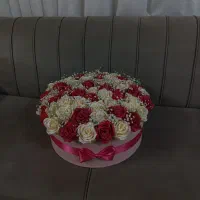 گل ربانی دسته گل باکس گل تک شاخه|گل مصنوعی|خاوران, |دیوار
