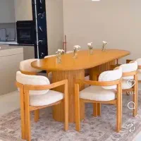 معاوضه میز نهارخوری دسته دوم با نو به قیمت تولیدی