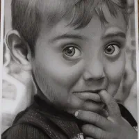 نقاشی سیاه قلم|تابلو، نقاشی، عکس|گرگان, |دیوار