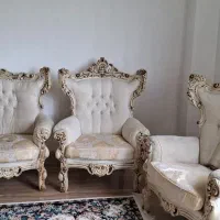مبل 9نفره سلطنتی   درحد نو|مبلمان خانگی و میز عسلی|خلخال, |دیوار