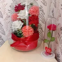 گل شیشه ای|گل مصنوعی|سنندج, |دیوار