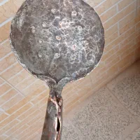 کفگیر مسی قدمت دار وعتیقه