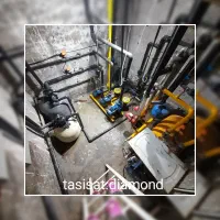 لوله کشی استخر وجکوزی سونا تاسیسات موتورخانه تصفیه