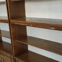 کتابخانه|کتابخانه، شلف، قفسه‌های دیواری|تهران, شهرک پرواز|دیوار