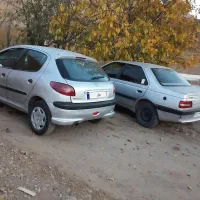 فروش پژو 405 و 206، مدل 1389، سالم و تمیز|خودرو سواری و وانت|چنارود, |دیوار