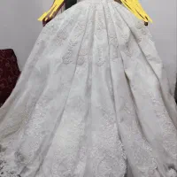 لباس عروس دنباله دار