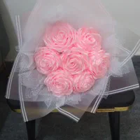 گل و دسته گل روبانی