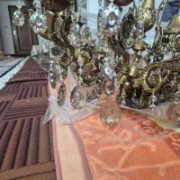 لوستر برنجی اصل ۱۶ شاخه