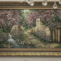 تابلو فرش دستبافت تبریز (ابریشم)