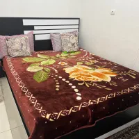تحت دو نفره با تشک رویال