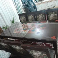 میز نهار خوری و مبل راحتی در حد نو|مبلمان خانگی و میز عسلی|کوهدشت, |دیوار