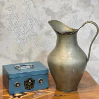 پارچ ورشو و قلک ژاپنی قدیمی