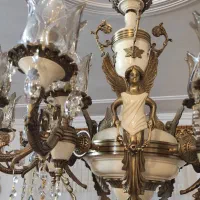 لوستر کلاسیک|لوستر و چراغ آویز|کرمان, |دیوار