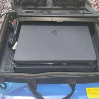ps4 اسلیم یک ترا دو دسته اصلی خیلی کم کارکرد