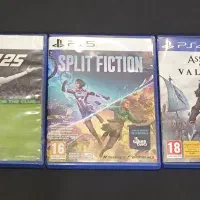 سه عدد دیسک ps5 و ps4