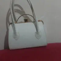 کیف دستی سفید نو عروس خانم ها|کیف، کفش، کمربند|دامغان, |دیوار