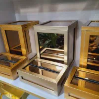 سطل وجا دستمالی اینه ای شیک اک|صنایع دستی و سایر لوازم تزئینی|قم, شهرک فاطمیه|دیوار