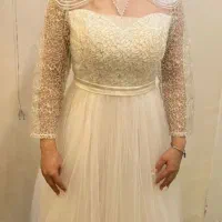 لباس عروس سایز 36 تا 40 تخفیف هم دارد (توضیحات)