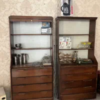 کتابخانه شلف دراور میز تحریر کشو