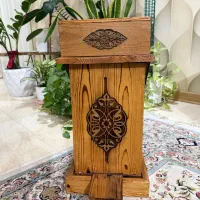 سطل اشغال و جا دستمالی شیک و تمیز