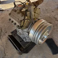 کولر اتوبوس کامل و بخاری درجا .کمپرسور ،کلاج،ببین