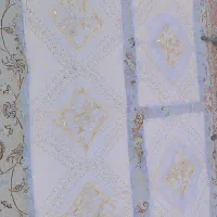 جلدپشتی وکناره سنتی،مرواریدوپولک دوزی|رختخواب، بالش، پتو|زاهدان, |دیوار